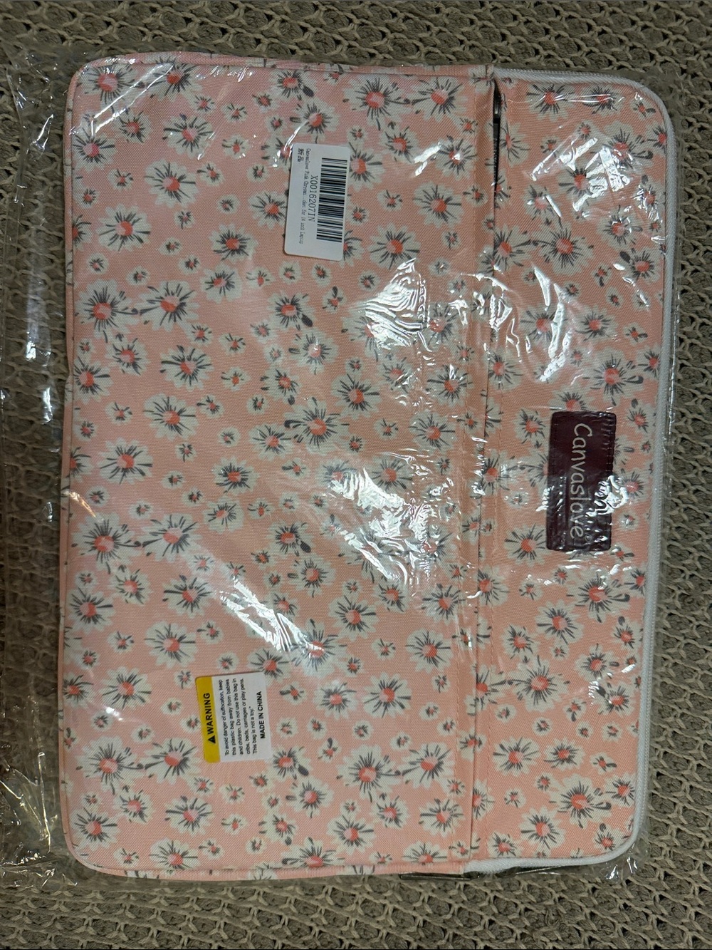 Amazon Floral Pink Tablet Sleeve